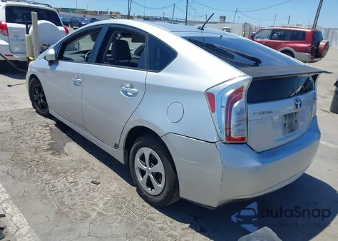 2012 Toyota Prius Two из США, поврежденный, VIN JTDKN3DU8C5423117